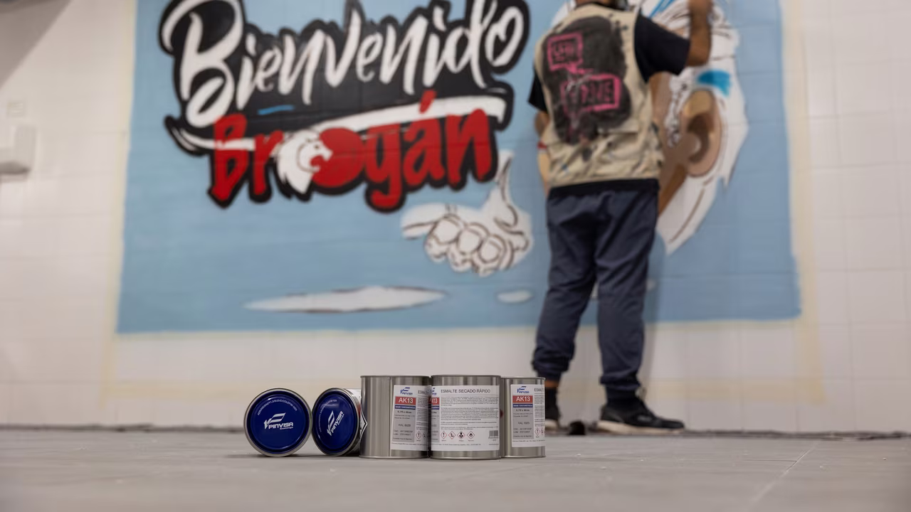 Así recibe Zunder Palencia a sus rivales: con obras de arte