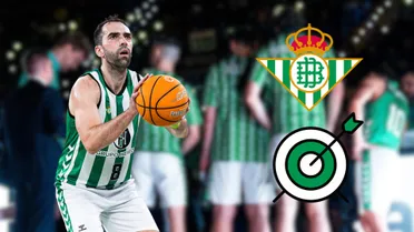 Vitor Benite da un golpe sobre la mesa en el Real Betis Baloncesto
