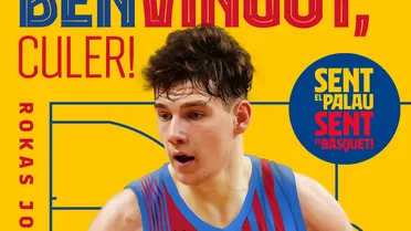 Rokas Jokubaitis ficha por el Barça hasta 2025