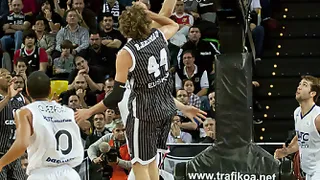 A Gescrap Bizkaia le bastan 10 minutos para acabar con un FIATC Joventut poco agresivo (80-62). Roger Grimau, como una moto