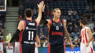 El Baskonia también gana sufriendo y se lleva una victoria de Belgrado (81-85)