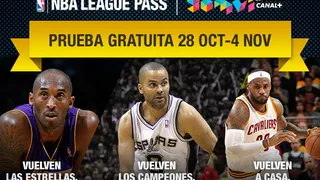 NBA League Pass, pruébalo gratis durante la primera semana de regular season