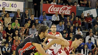 La Bruixa d’Or salva el primer match ball ante un luchador UCAM Murcia (103-100)