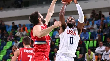 Bogdanovic falla el tiro decisivo en un partido difícil para EEUU (94-91)