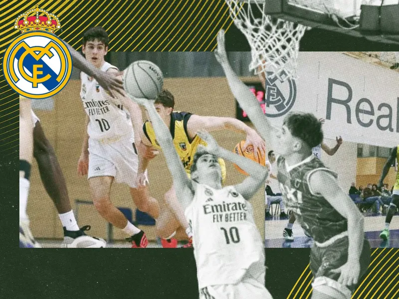 La perla que lleva la manija en la cantera del Real Madrid Baloncesto: de exhibición en exhibición