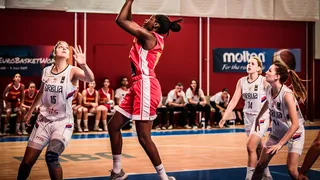 Europeo U18F (J2): Jelena Mitrovic intimida a una España horrible en ataque