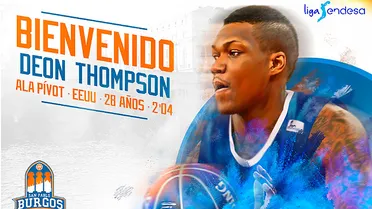 Deon Thompson, bombazo para el juego interior del San Pablo Burgos