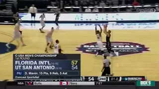 Increíble canasta ganadora de Florida International como aperitivo del Gran Baile (VIDEO)