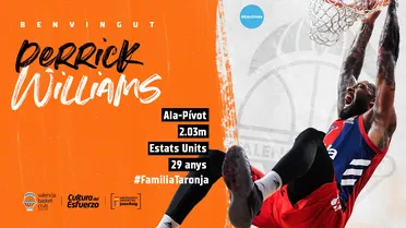 Valencia Basket se viste de Euroliga con el fichaje de Derrick Williams