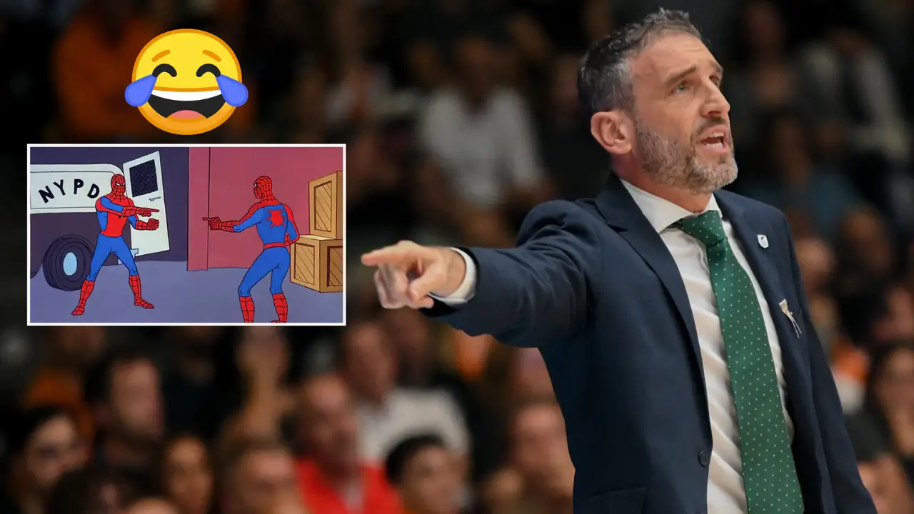 Así analiza Ibon Navarro al próximo rival de Unicaja: “Como el meme de Spiderman”