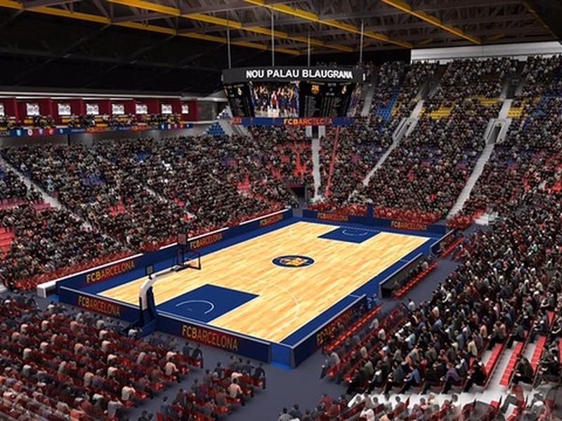 Así será el Nou Palau Blaugrana
