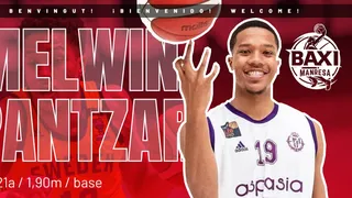 Melwin Pantzar refuerza a BAXI Manresa hasta final de temporada