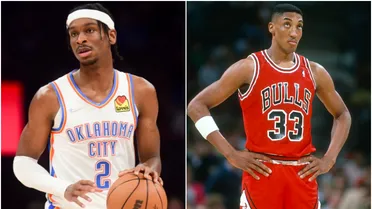 La excelente estadística que solo comparten Shai Gilgous-Alexander y Scottie Pippen