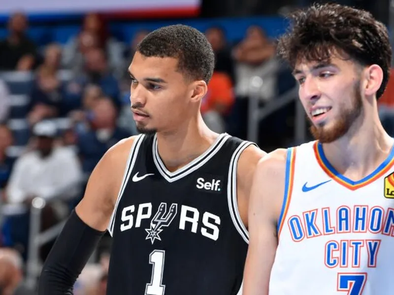 Wembanyama vs. Holmgreen: los dos unicornios de la NBA tuvieron su primera batalla