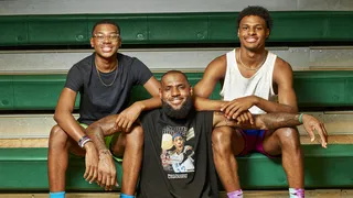 LeBron no solo quiere jugar con Bronny, ¡también con su hijo Bryce!