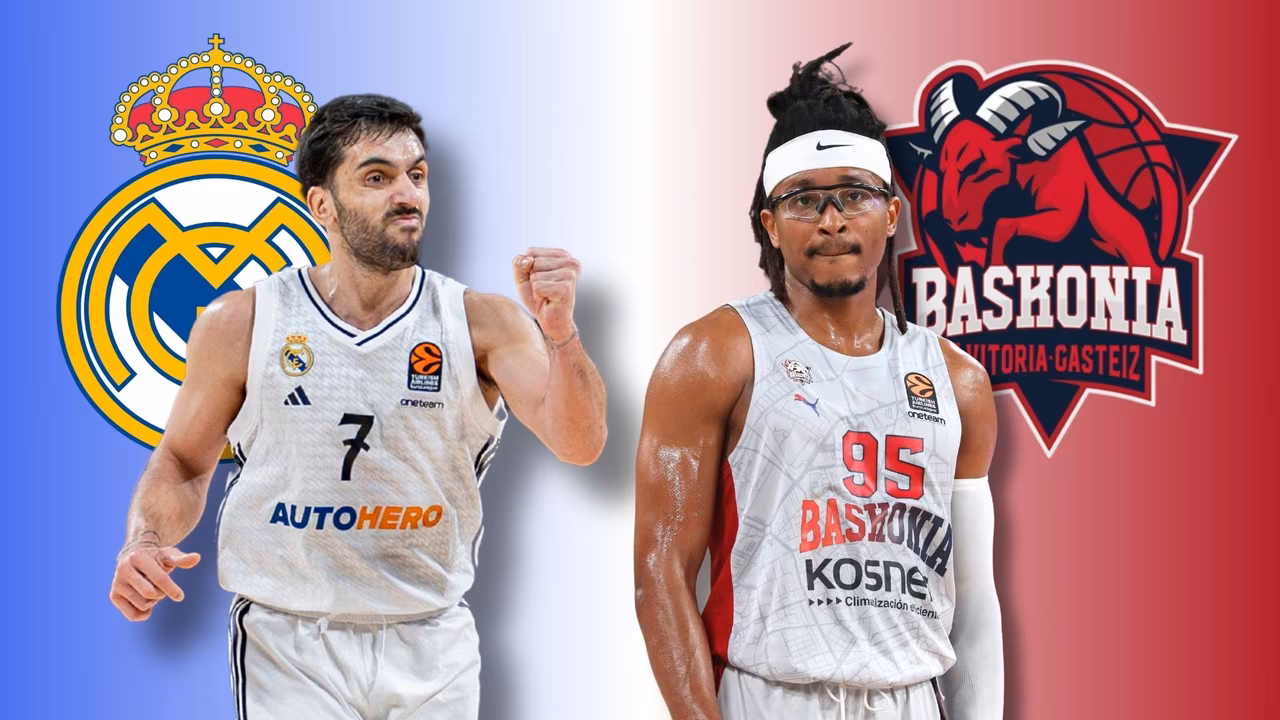 Real Madrid vs Baskonia Euroliga de baloncesto: ¿Cuándo y dónde verlo?