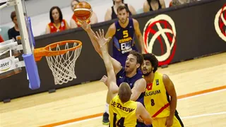 Arranca la #RutaÑ2015: los de Scariolo ganan en 25 minutos a una Bélgica más rodada