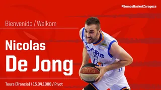 Nicolas de Jong ficha por Tecnyconta Zaragoza
