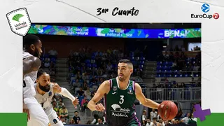 Unicaja juega su mejor partido de esta temporada contra Trento (93-74)