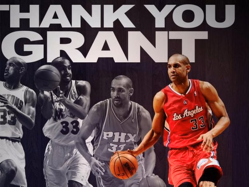 Grant Hill lució el 33 retirado de Alvan Adams y Greg Monroe luce el 10 de Dennis Rodman