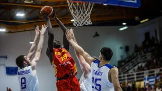Europeo U18M (1/2): Garuba tiraniza la zona para meter a España en la final (54-70)