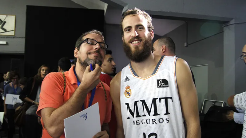 Gafipasta en la Presentación Liga Endesa : “¿Dime que no estoy soñando?”