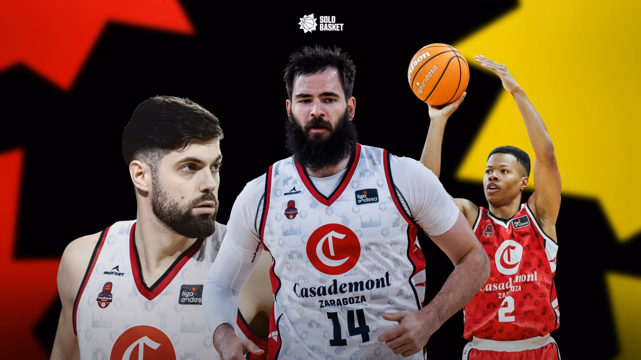 Así queda la plantilla del Casademont Zaragoza 2025-26