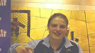 Arantxa Gómez: “Si supiéramos nuestros males, habríamos ganado algún partido”