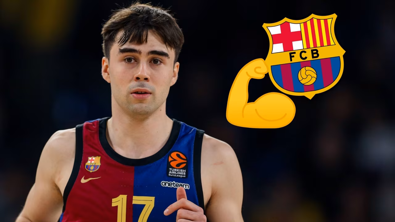 Juan Núñez desvela su mayor apoyo en el Barça Basket: “Estamos todo el día juntos”