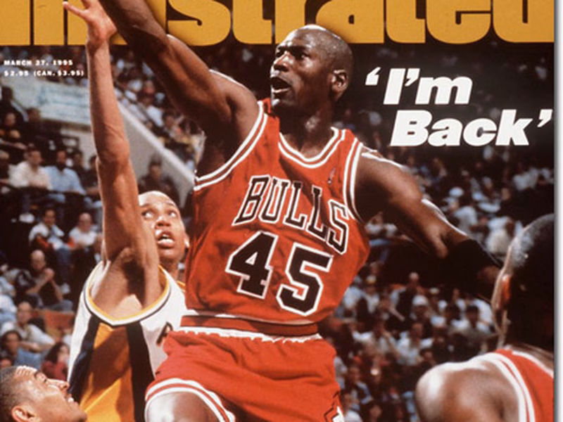 20 años del “I am back”: Michael Jordan vuelve a las canchas con el número “45”