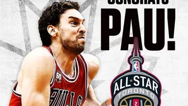 ¡Pau Gasol sí estará en el All Star de Toronto!