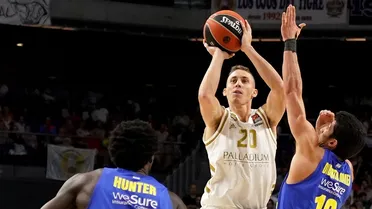 Jaycee Carroll rescata al Madrid ante Maccabi en el día de Mickey (86-85)