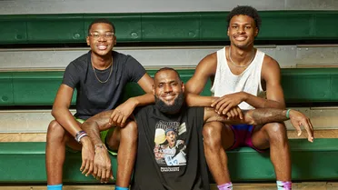 LeBron no solo quiere jugar con Bronny, ¡también con su hijo Bryce!