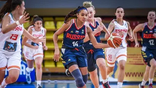Europeo U16F (1/2): Un mal 2º cuarto provoca la derrota de España ante Rusia (60-64)