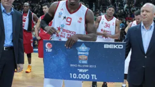 Liga Turca: ¡Tiempo de All Star! Extranjeros vencen a nacionales (116-115), con Dorsey, MVP. Penney, mejor triplista; Turkyilmaz, mejor matador. Repasamos los líderes estadísticos de la primera vuelta