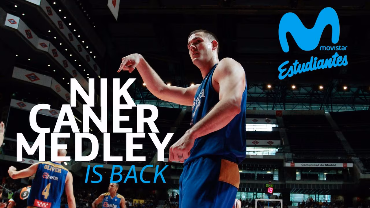 Movistar Estudiantes oficializa la vuelta de Nik Caner-Medley