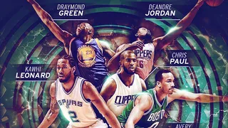 Paul, Bradley, Leonard, Green y Jordan, mejor quinteto defensivo NBA
