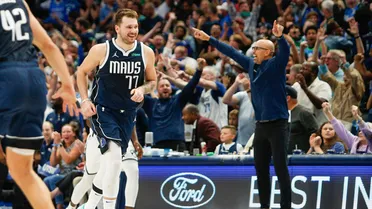 Doncic se inventa un triple imposible: “Trabajo en ello”