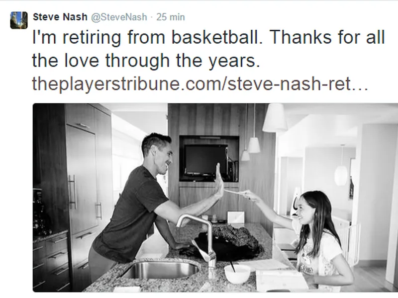 Steve Nash se retira: un mago menos para la NBA