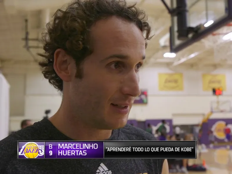 Marcelinho Huertas: “Aprenderé todo lo que pueda de Kobe”
