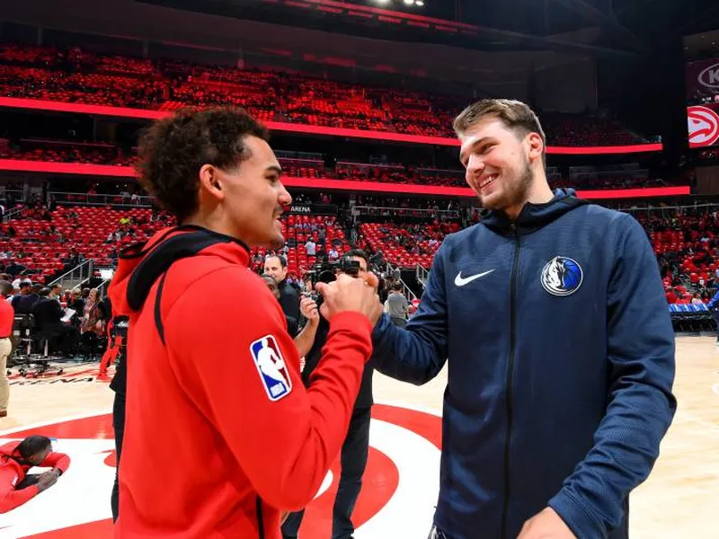 Luka Doncic y Trae Young: todos los jugones sonríen igual