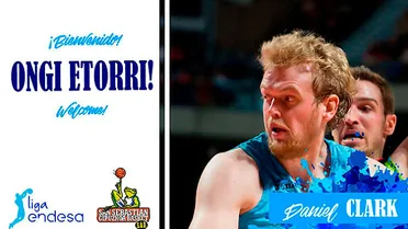 Daniel Clark, experiencia y tiro para completar el juego interior del Gipuzkoa Basket