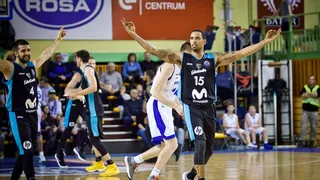 Landesberg y Brown se vuelven a asociar en otra victoria europea de Movistar Estudiantes