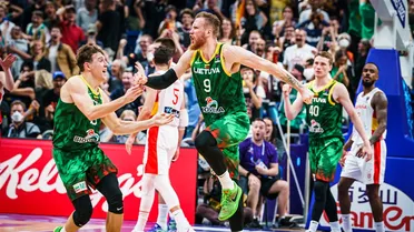El equipo de Lituania para el Mundial de baloncesto