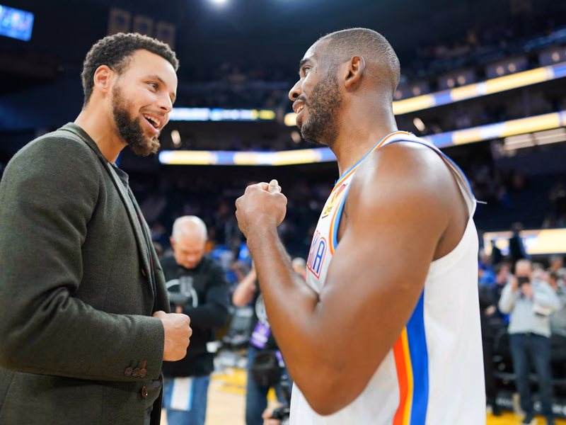 Hace 15 años, un adolescente llamado Stephen Curry tomó clases con Chris Paul
