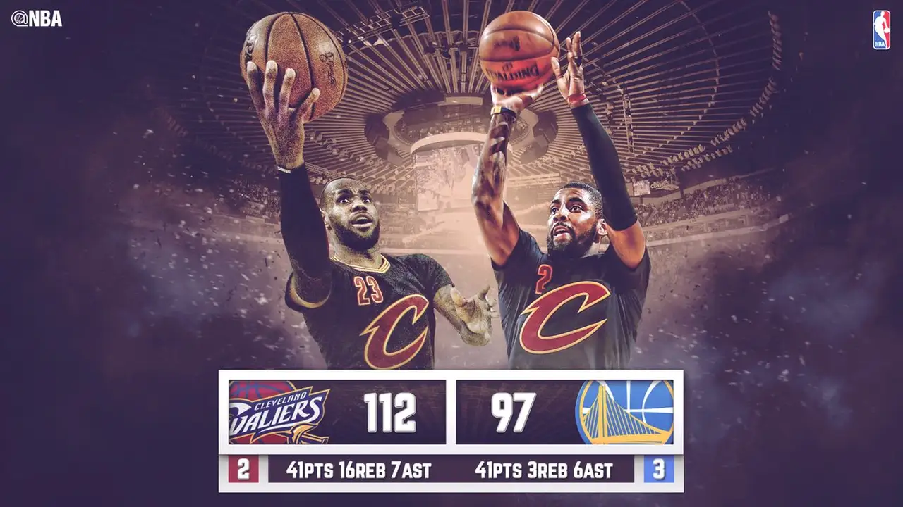 El récord histórico de Irving y LeBron da vida a los Cavs; habrá sexto partido en Ohio
