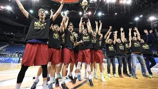 La “familia” del Barça Júnior, nuevo campeón de Europa ante el trío mágico serbio