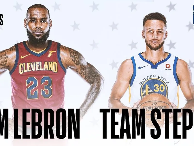 LeBron James y Stephen Curry eligen sus equipos para el All-Star 2018 de la NBA