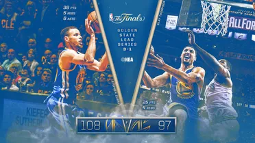 Los Warriors ametrallan The Q y ponen a Cleveland contra la historia (3-1)