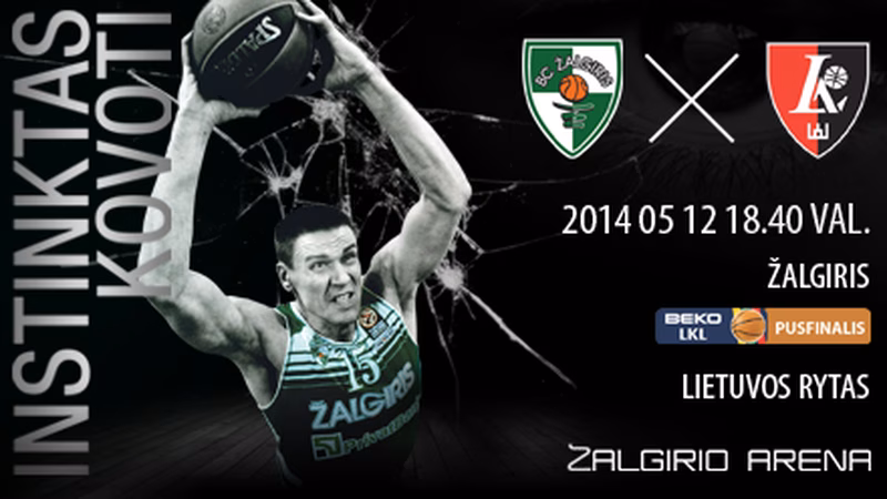Rytas – Zalgiris, clásico a la vista; el baloncesto y la guerra se mezclan en Ucrania